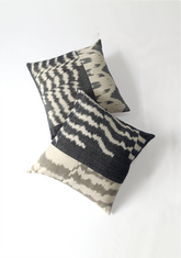 Ikat Cotton Cushion Cover.